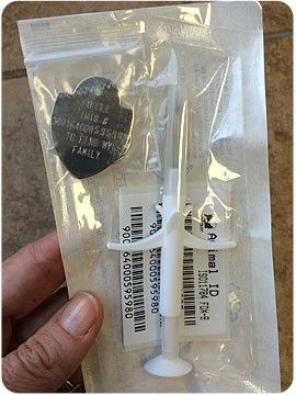 microchip implant tool